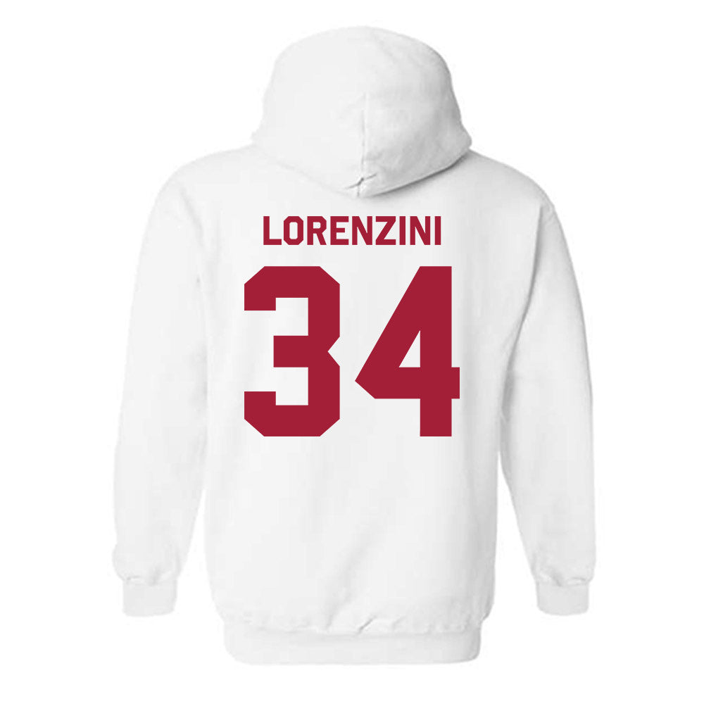 Arkansas - NCAA Baseball : Joey Lorenzini - Classic Shersey Hooded Sweatshirt-1