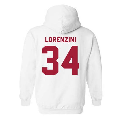 Arkansas - NCAA Baseball : Joey Lorenzini - Classic Shersey Hooded Sweatshirt-1