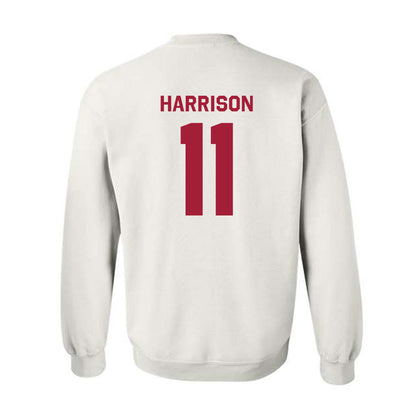Arkansas - NCAA Football : Monte Harrison - Classic Shersey Crewneck Sweatshirt-1