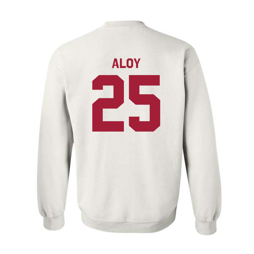 Arkansas - NCAA Baseball : Kuhio Aloy - Classic Shersey Crewneck Sweatshirt-1