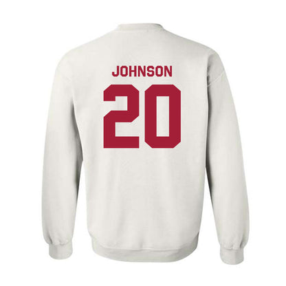 Arkansas - NCAA Football : Jahiem Johnson - Classic Shersey Crewneck Sweatshirt-1
