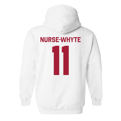 Arkansas - NCAA Women's Soccer : Aniyah Nurse-Whyte - Classic Shersey Hooded Sweatshirt-1