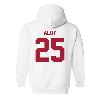 Arkansas - NCAA Baseball : Kuhio Aloy - Classic Shersey Hooded Sweatshirt-1