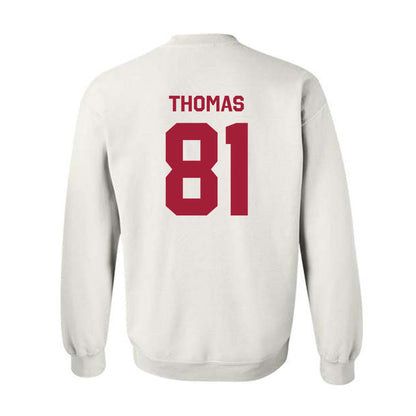 Arkansas - NCAA Football : Dai'Shaun Thomas - Classic Shersey Crewneck Sweatshirt-1