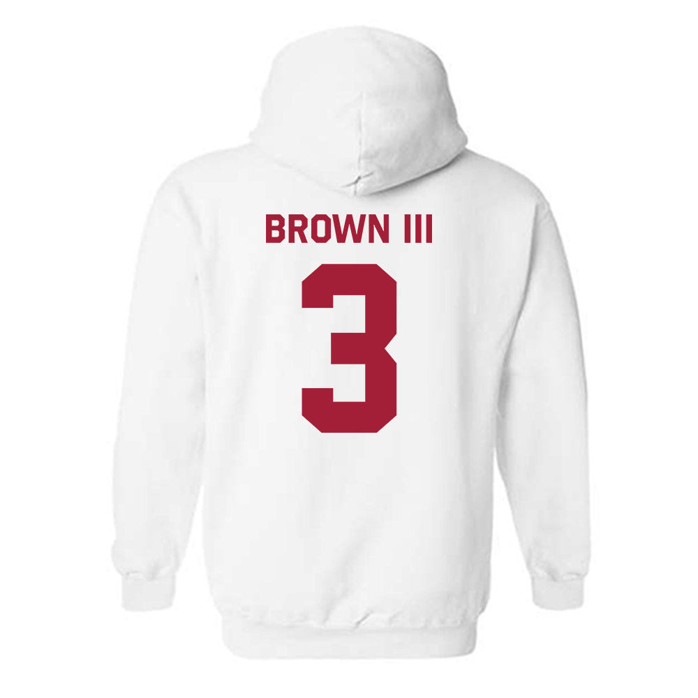 Arkansas - NCAA Football : CS Brown III - Classic Shersey Hooded Sweatshirt-1
