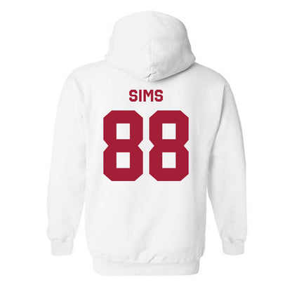 Arkansas - NCAA Football : Xadavien Sims - Classic Shersey Hooded Sweatshirt-1