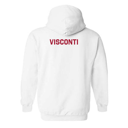 Arkansas - NCAA Women's Gymnastics : Sabrina Visconti - Classic Shersey Hooded Sweatshirt-1