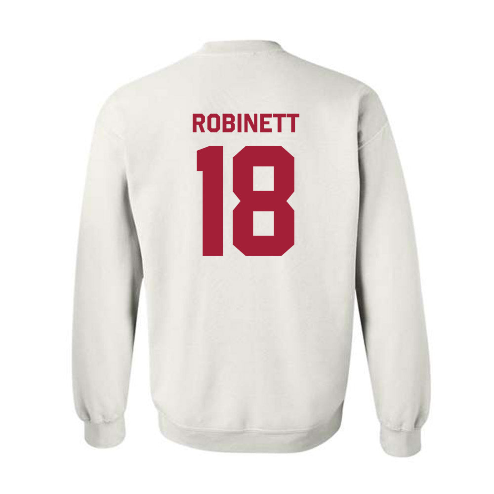 Arkansas - NCAA Baseball : Reese Robinett - Classic Shersey Crewneck Sweatshirt-1
