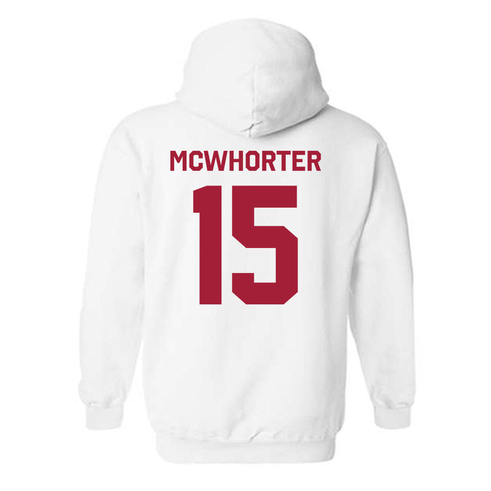 Arkansas - NCAA Softball : Lillie-Faye Mcwhorter - Classic Shersey Hooded Sweatshirt-1