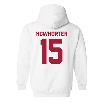 Arkansas - NCAA Softball : Lillie-Faye Mcwhorter - Classic Shersey Hooded Sweatshirt-1
