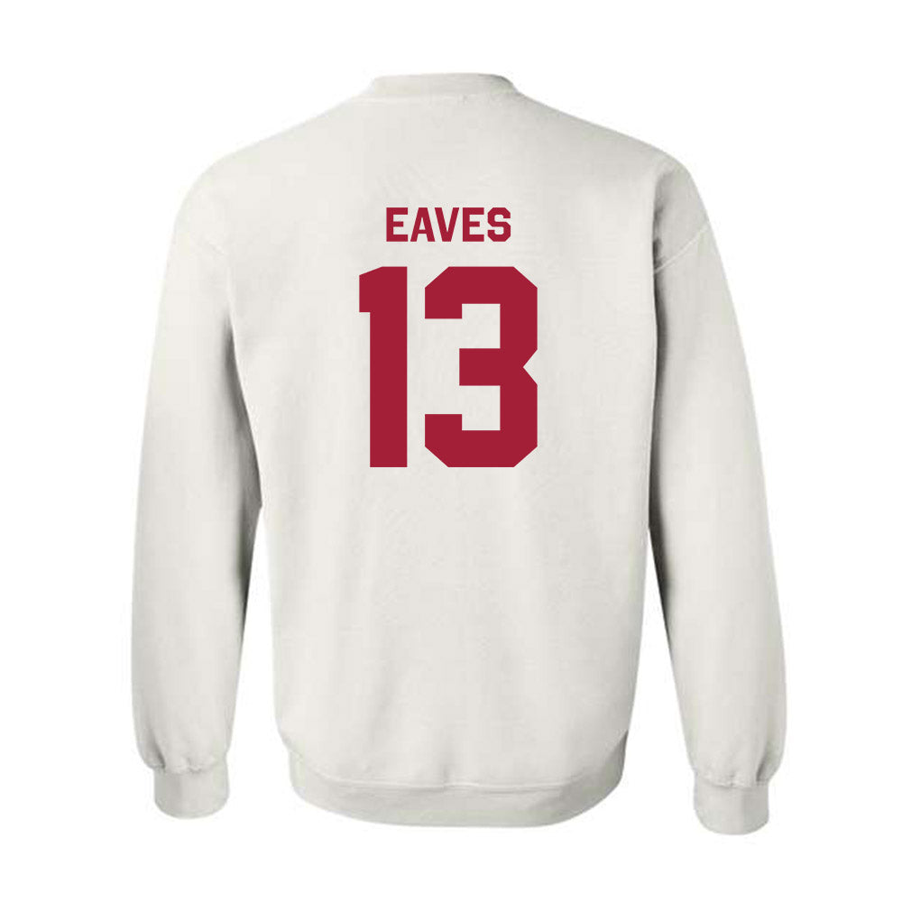 Arkansas - NCAA Baseball : Steele Eaves - Classic Shersey Crewneck Sweatshirt-1