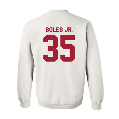 Arkansas - NCAA Football : Steven Soles Jr. - Classic Shersey Crewneck Sweatshirt-1
