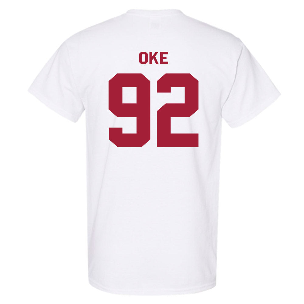 Arkansas - NCAA Football : David Oke - Classic Shersey T-Shirt-1