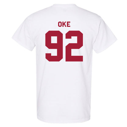 Arkansas - NCAA Football : David Oke - Classic Shersey T-Shirt-1