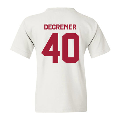 Arkansas - NCAA Baseball : James DeCremer - Classic Shersey Youth T-Shirt-1