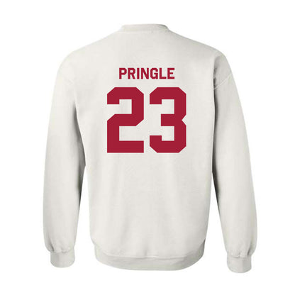 Arkansas - NCAA Men's Basketball : Nick Pringle - Classic Shersey Crewneck Sweatshirt-1