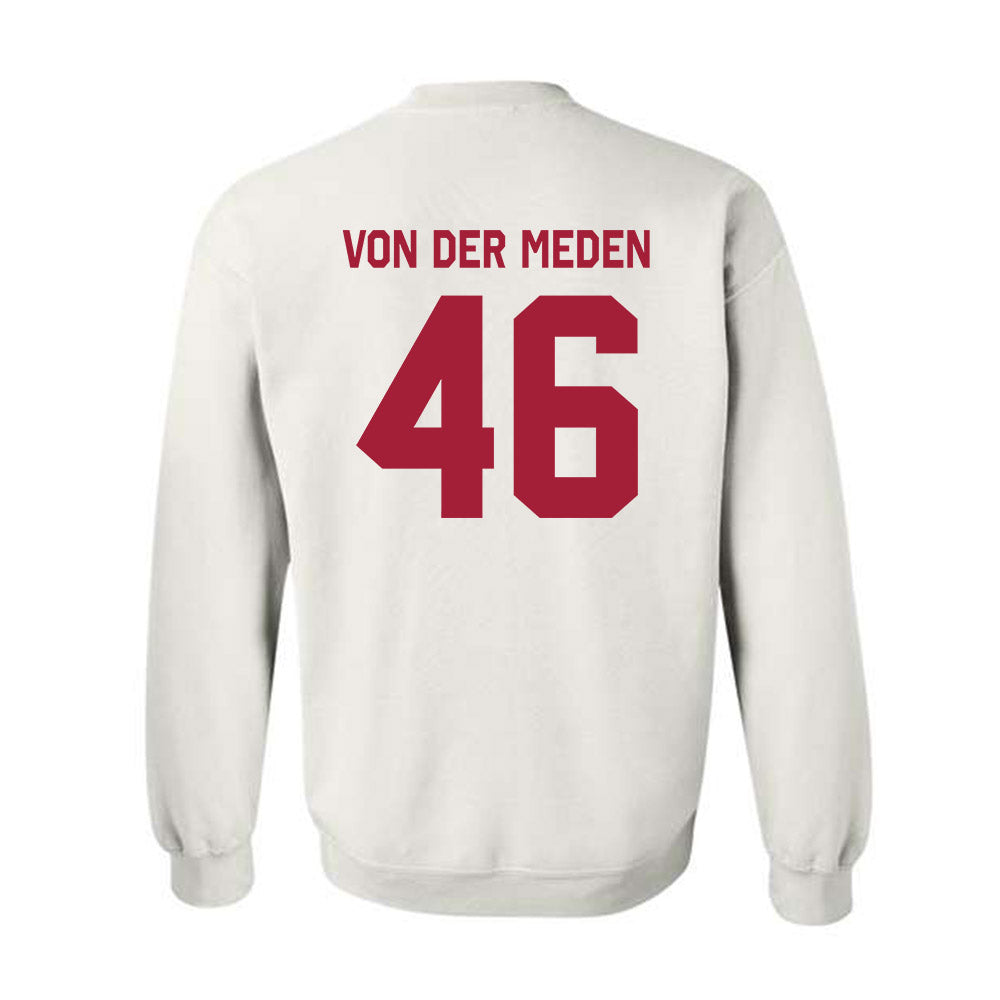 Arkansas - NCAA Football : Charlie von der Meden - Classic Shersey Crewneck Sweatshirt-1