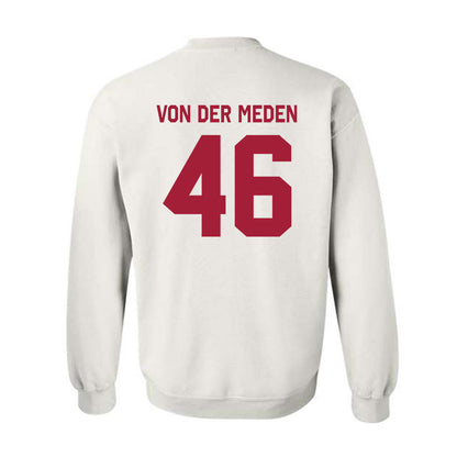 Arkansas - NCAA Football : Charlie von der Meden - Classic Shersey Crewneck Sweatshirt-1