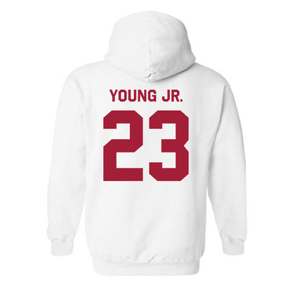 Arkansas - NCAA Football : Kevin Young Jr. - Classic Shersey Hooded Sweatshirt-1