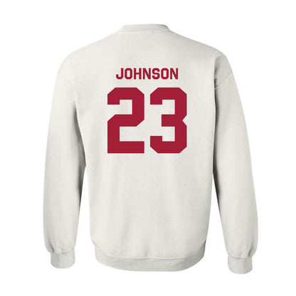 Arkansas - NCAA Softball : Reagan Johnson - Classic Shersey Crewneck Sweatshirt-1