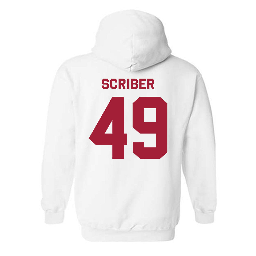 Arkansas - NCAA Football : Braxton Scriber - Classic Shersey Hooded Sweatshirt-1