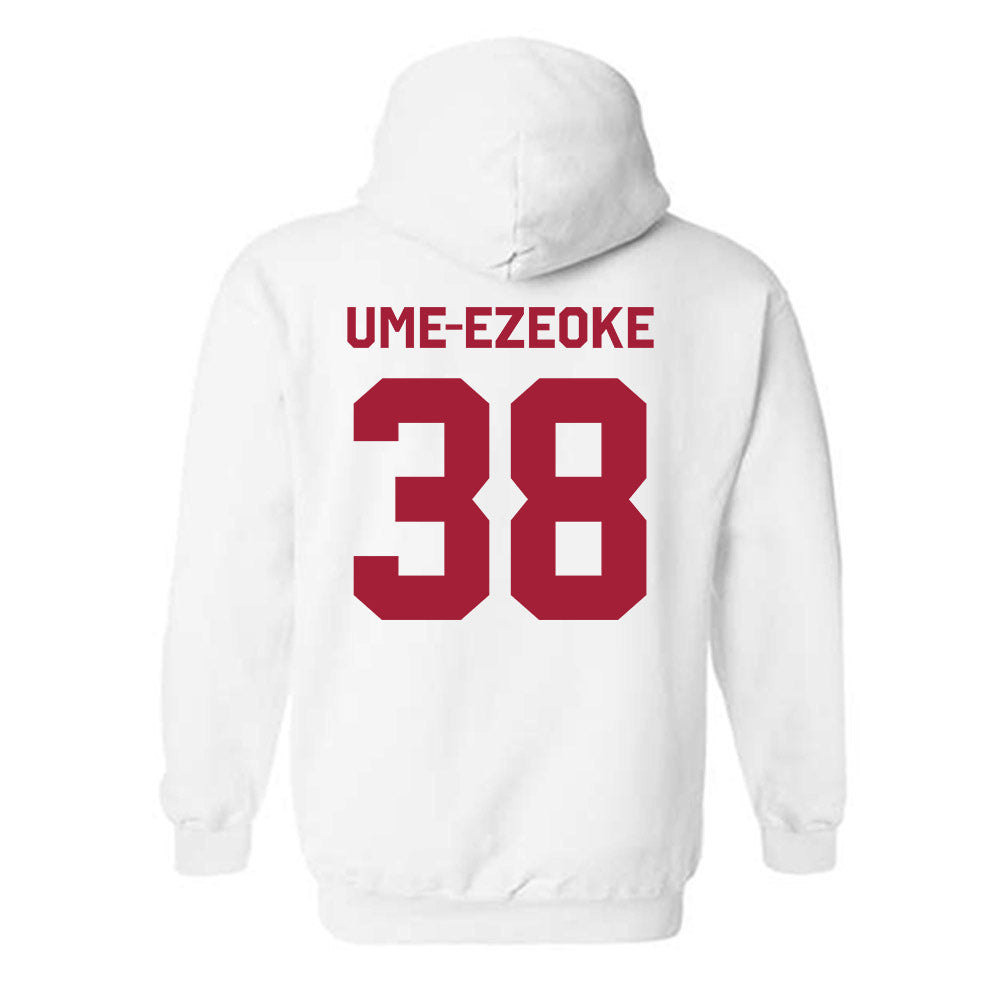Arkansas - NCAA Football : Bradley Ume-Ezeoke - Classic Shersey Hooded Sweatshirt-1