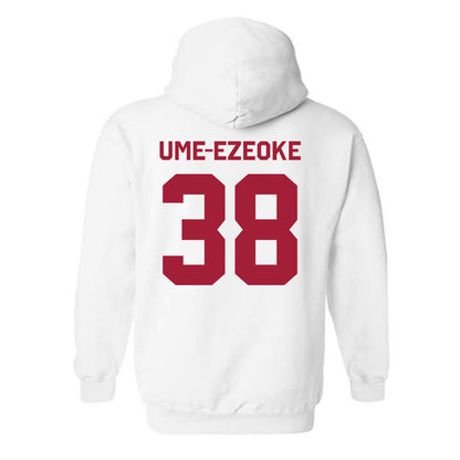 Arkansas - NCAA Football : Bradley Ume-Ezeoke - Classic Shersey Hooded Sweatshirt-1