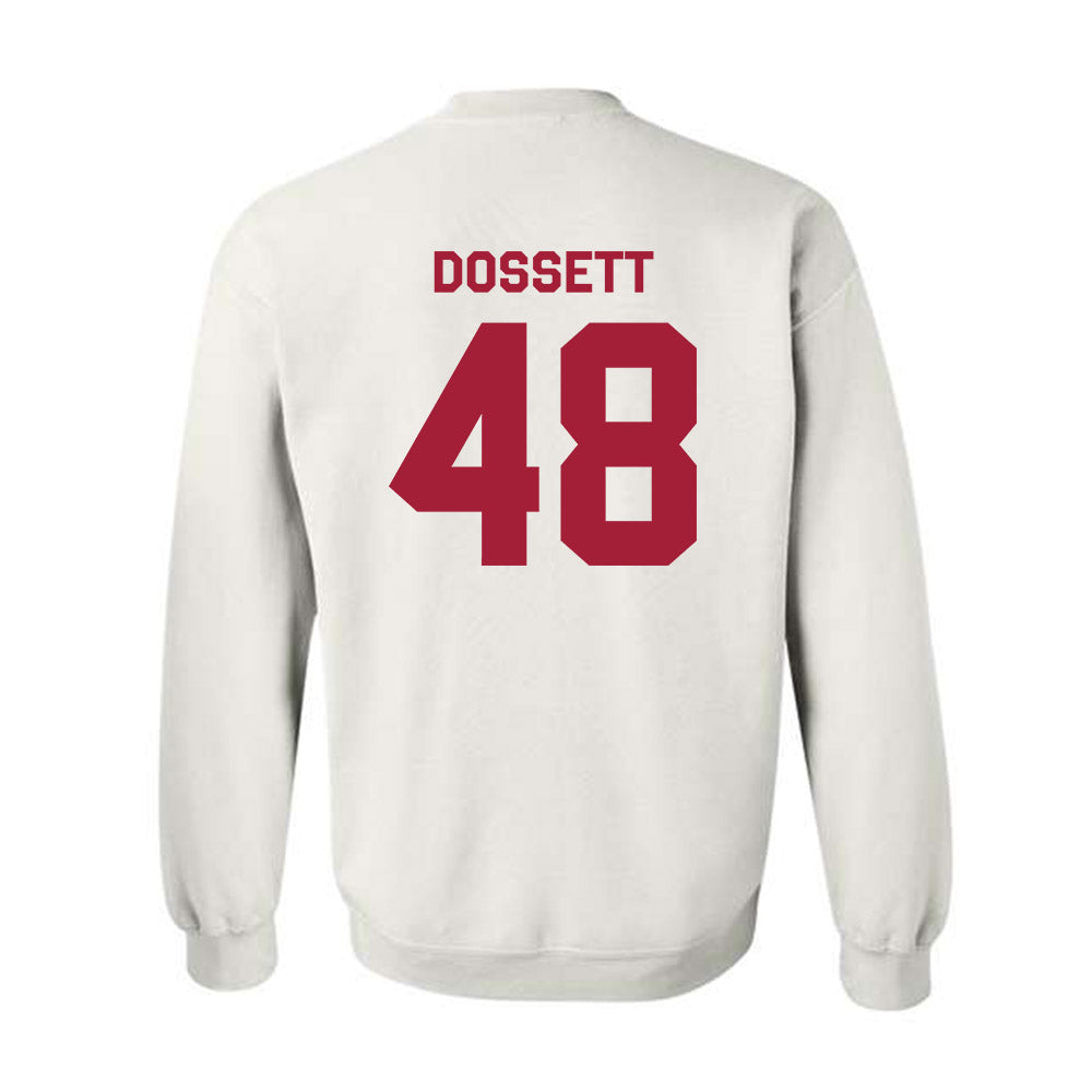 Arkansas - NCAA Baseball : Cooper Dossett - Classic Shersey Crewneck Sweatshirt-1