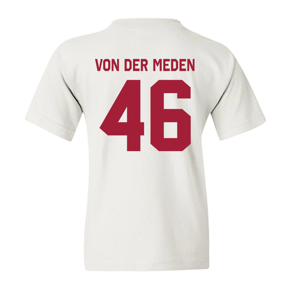 Arkansas - NCAA Football : Charlie von der Meden - Classic Shersey Youth T-Shirt-1