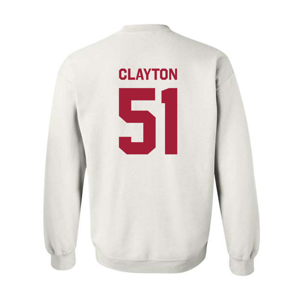 Arkansas - NCAA Football : Carey Clayton - Classic Shersey Crewneck Sweatshirt-1