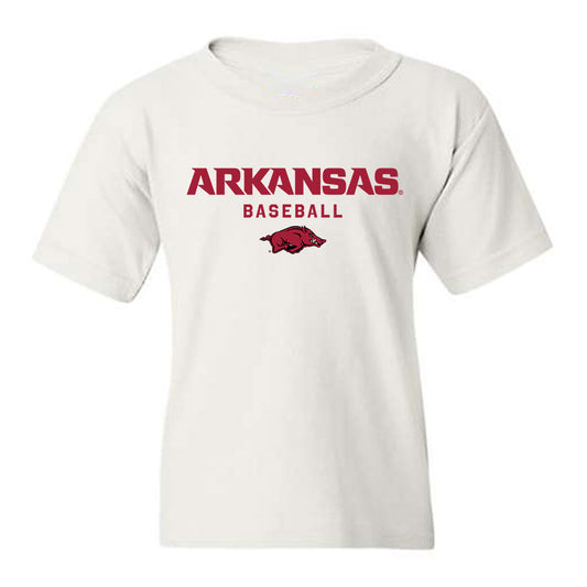 Arkansas - NCAA Baseball : Carson Wiggins - Classic Shersey Youth T-Shirt-0