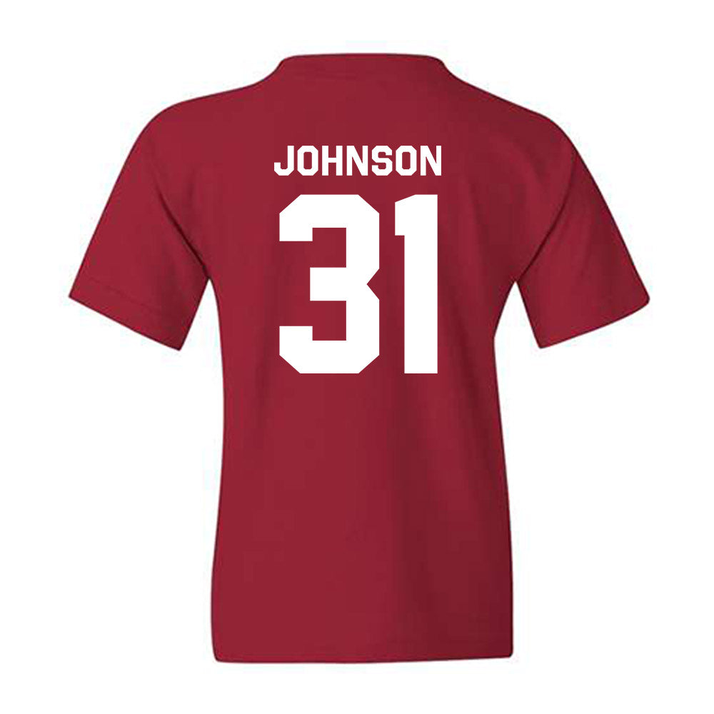 Oklahoma - NCAA Baseball : Cameron Johnson - Classic Shersey Youth T-Shirt-1