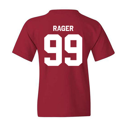 Oklahoma - NCAA Baseball : Cord Rager - Classic Shersey Youth T-Shirt-1