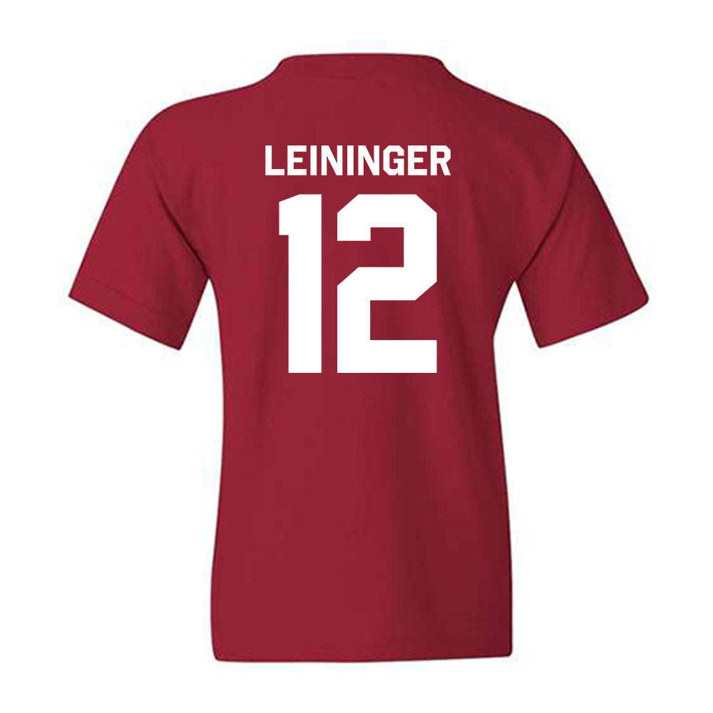 Oklahoma - NCAA Baseball : Ryley Leininger - Classic Shersey Youth T-Shirt-1