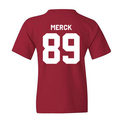 Oklahoma - NCAA Football : Eli Merck - Classic Shersey Youth T-Shirt-1