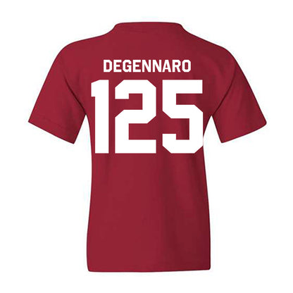 Oklahoma - NCAA Wrestling : Sebastian Degennaro - Classic Shersey Youth T-Shirt-1