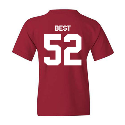 Oklahoma - NCAA Football : Noah Best - Classic Shersey Youth T-Shirt-1