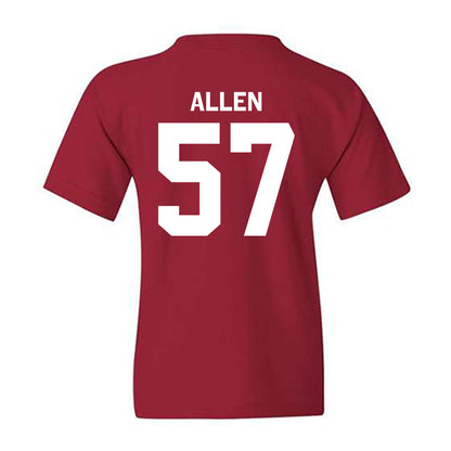 Oklahoma - NCAA Football : Gunnar Allen - Classic Shersey Youth T-Shirt-1
