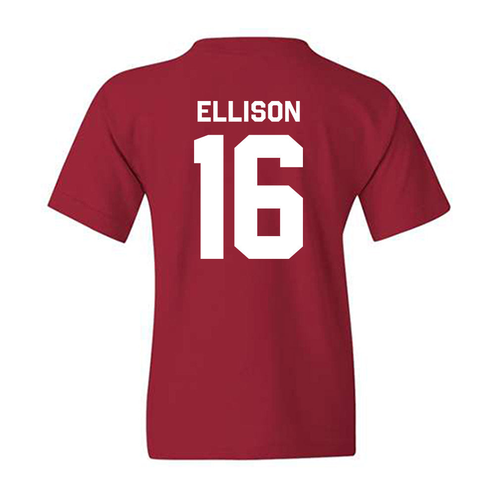 Oklahoma - NCAA Women's Soccer : Ariana Ellison - Classic Shersey Youth T-Shirt-3