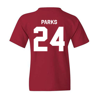 Oklahoma - NCAA Women's Basketball : Keeley Parks - Classic Shersey Youth T-Shirt-3