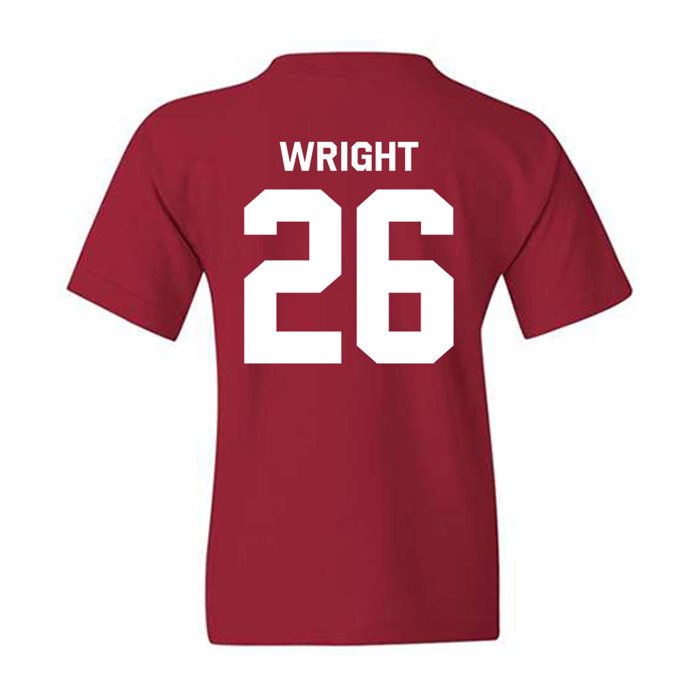 Oklahoma - NCAA Women's Soccer : Olivia Wright - Classic Shersey Youth T-Shirt-1