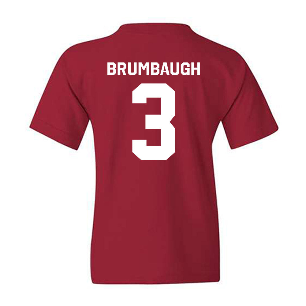 Oklahoma - NCAA Baseball : Cayden Brumbaugh - Classic Shersey Youth T-Shirt-1