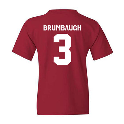 Oklahoma - NCAA Baseball : Cayden Brumbaugh - Classic Shersey Youth T-Shirt-1