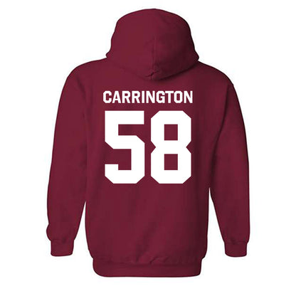 Oklahoma - NCAA Football : James Carrington - Classic Shersey Hooded Sweatshirt-1
