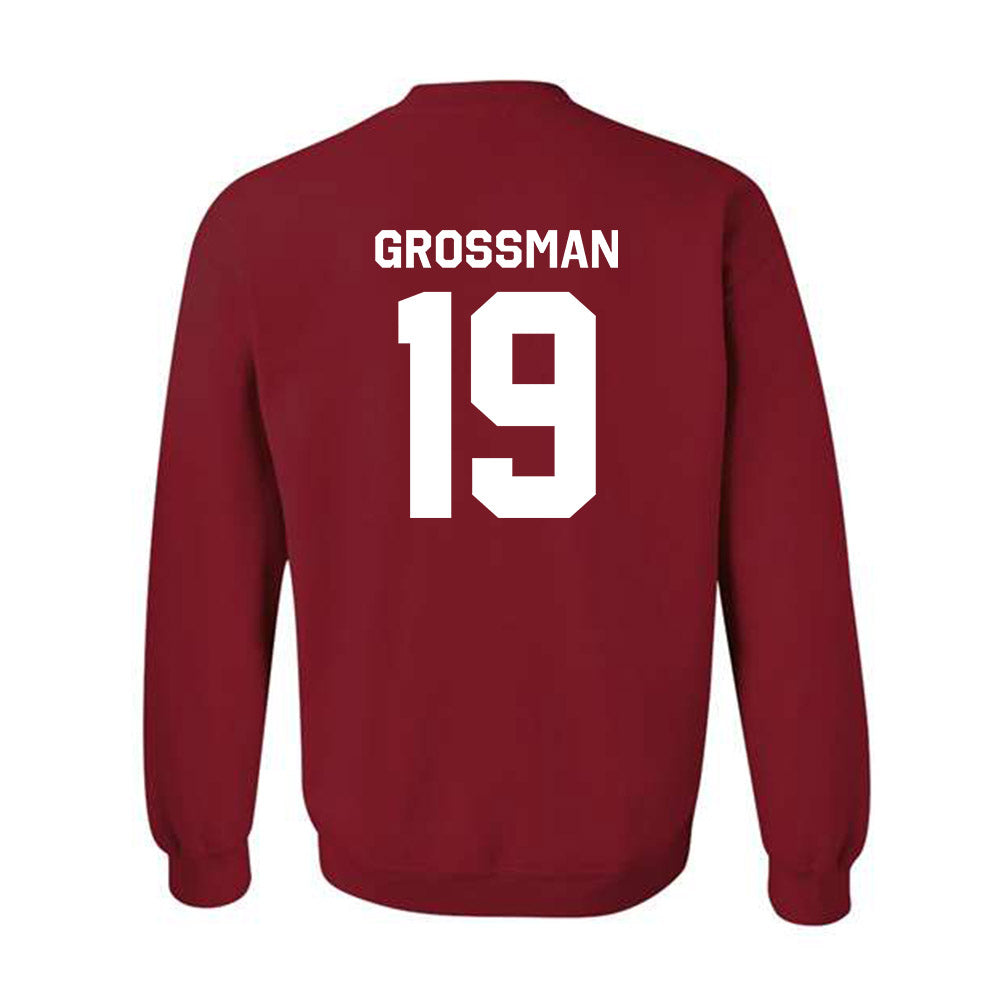 Oklahoma - NCAA Baseball : Jaxon Grossman - Classic Shersey Crewneck Sweatshirt-1