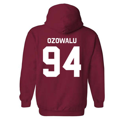 Oklahoma - NCAA Football : Kenny Ozowalu - Classic Shersey Hooded Sweatshirt-1