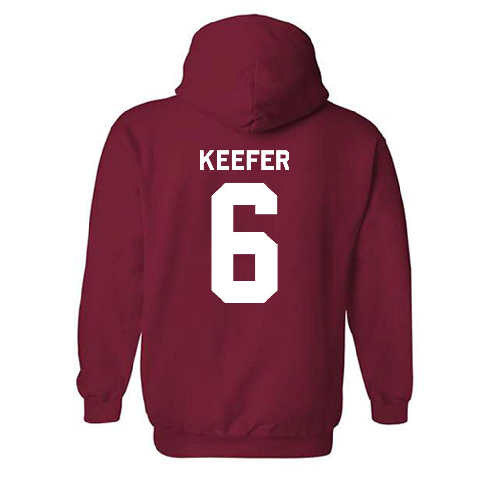 Oklahoma - NCAA Women's Soccer : Kayla Keefer - Classic Shersey Hooded Sweatshirt-3