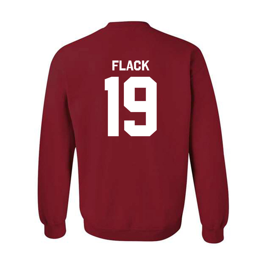 Oklahoma - NCAA Women's Volleyball : Alyssa Flack - Classic Shersey Crewneck Sweatshirt-1