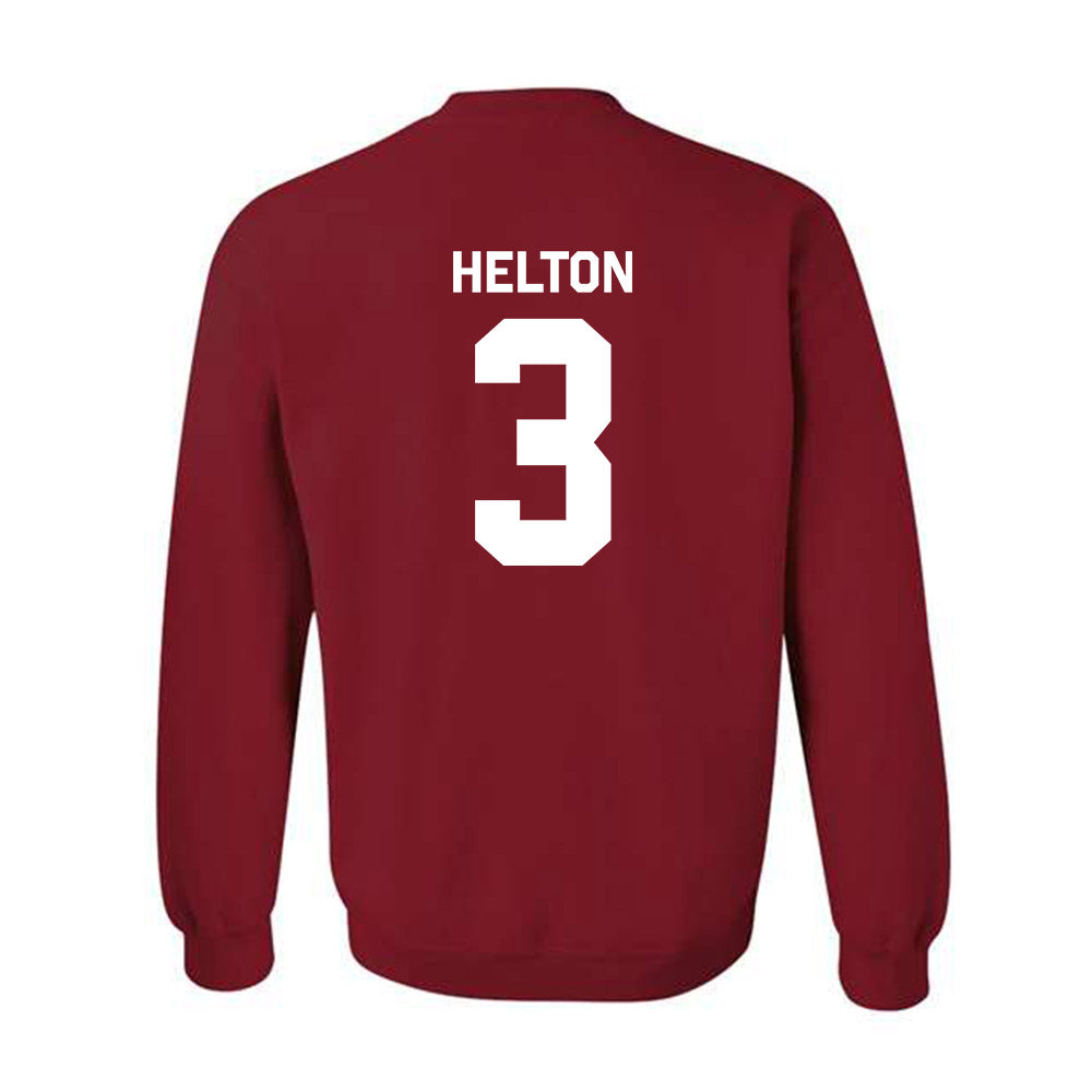 Oklahoma - NCAA Softball : Chaney Helton - Classic Shersey Crewneck Sweatshirt-1