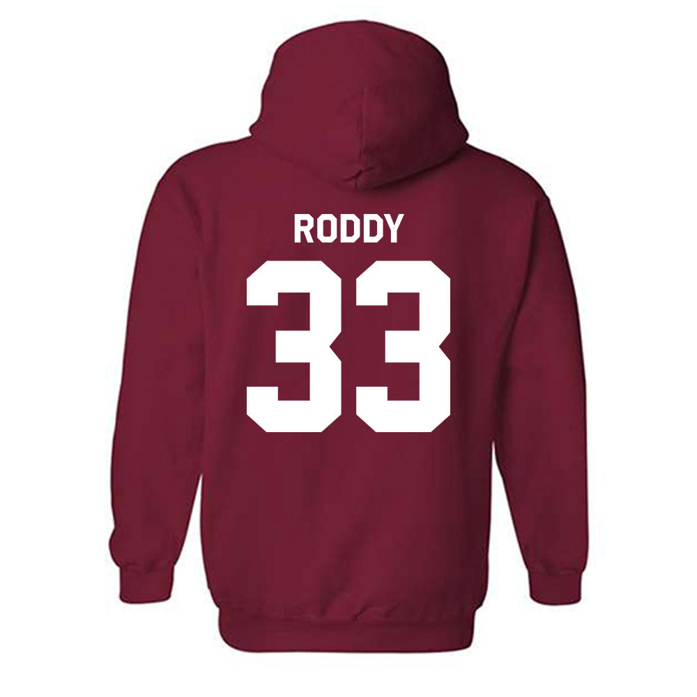 Oklahoma - NCAA Baseball : Berkeley Roddy - Classic Shersey Hooded Sweatshirt-1